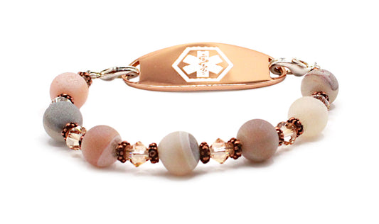Dreamy Druzy Medical ID Bracelet
