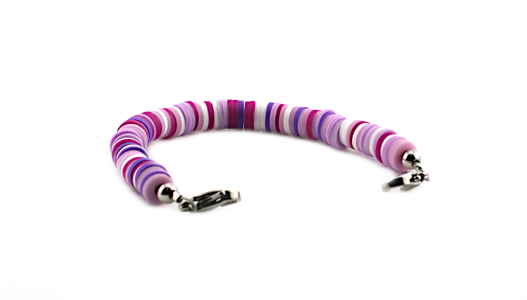 Purple Galaxy 2.0 Stretch Medical ID Bracelet