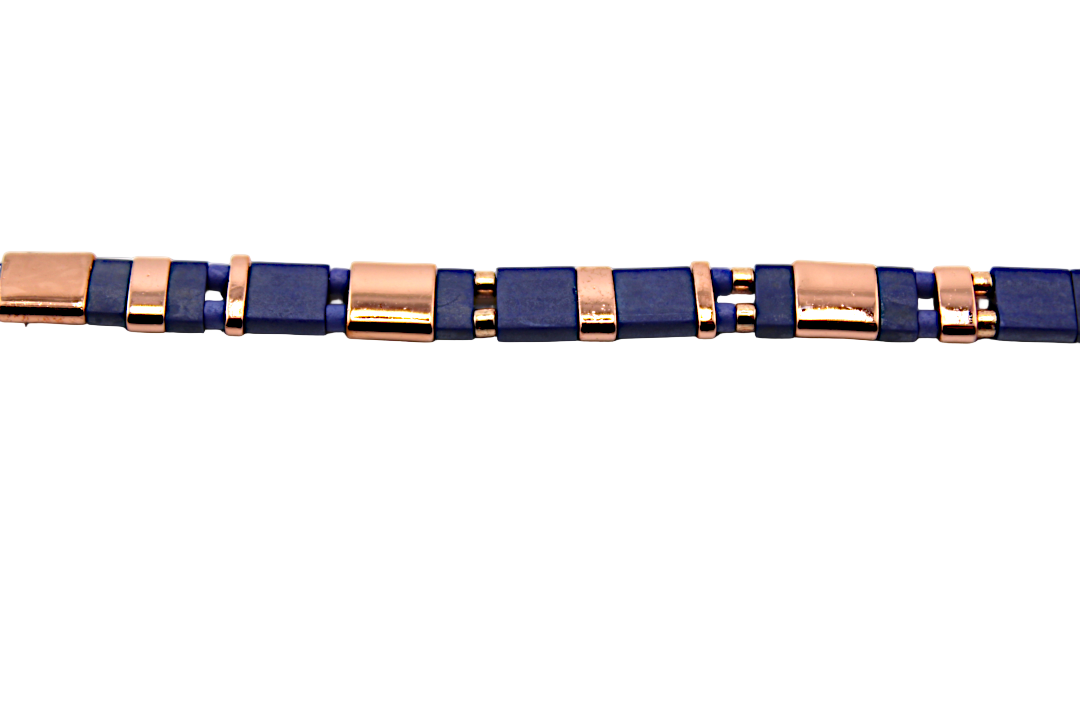 Harbor Rose Stretch Medical ID Bracelet