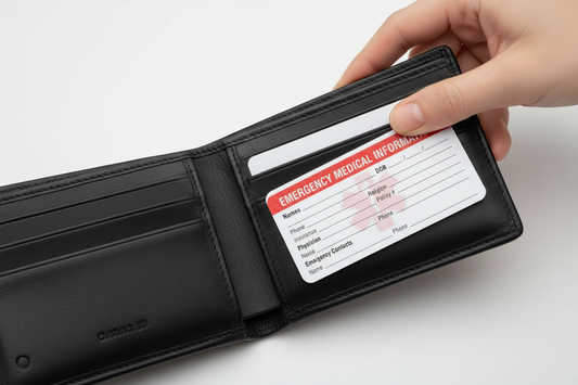 Medical Alert ID Wallet Card