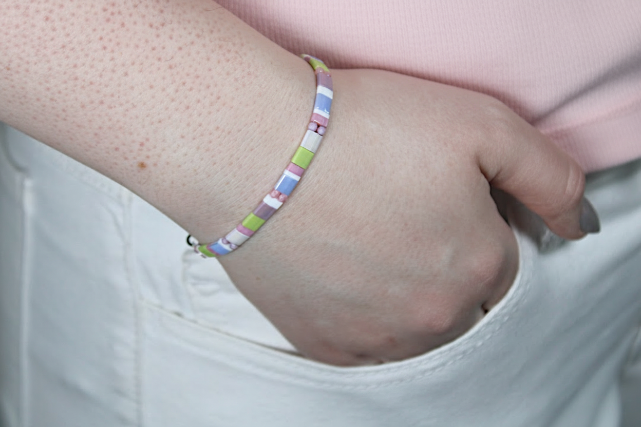 Maribelle in Bloom Stretch Medical ID Bracelet