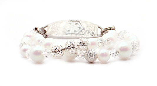 Old Hollywood Medical ID Bracelet