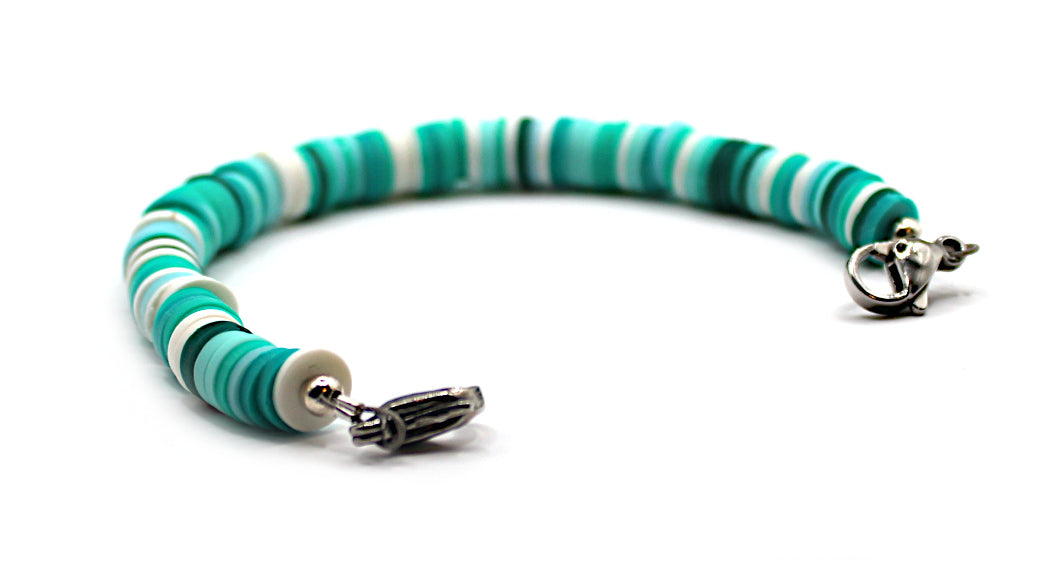 Teal Tranquility Medical ID Bracelet