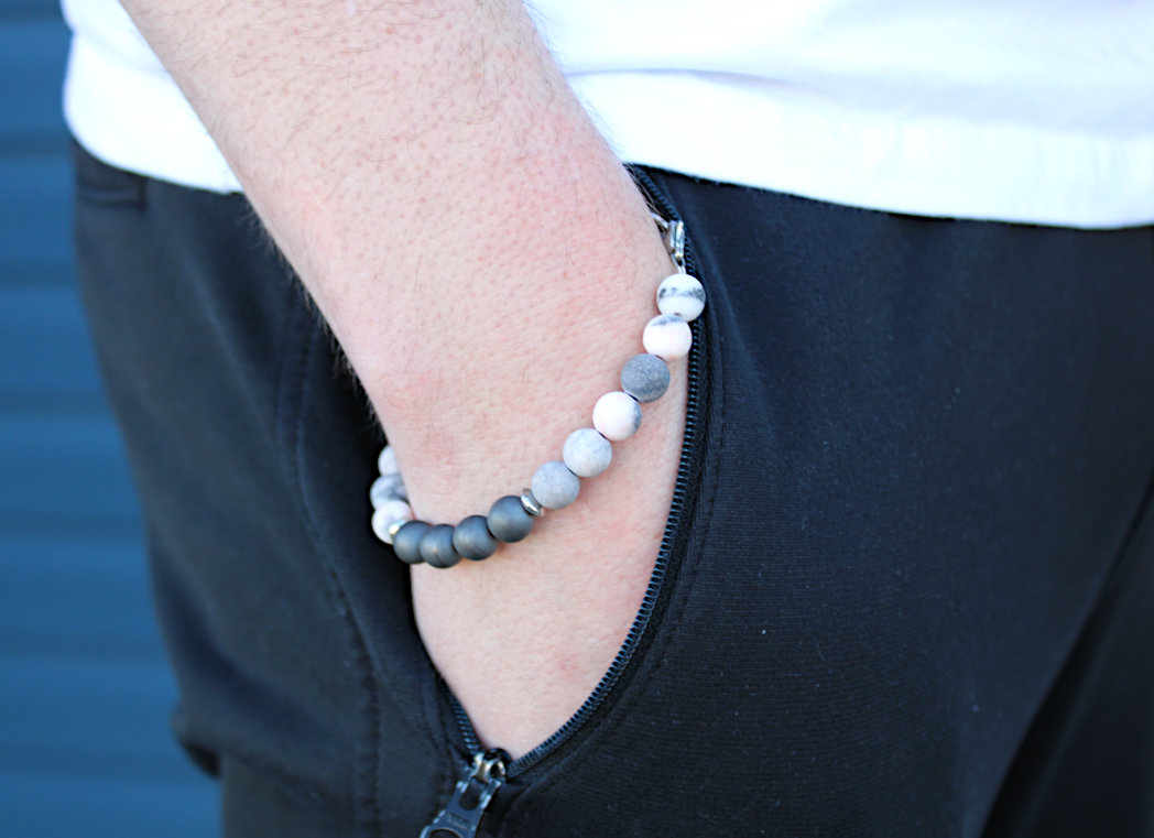 Pink Zebra Medical ID Bracelet