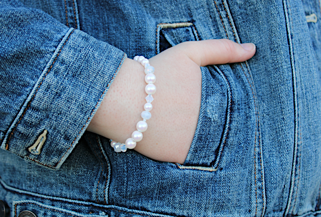 Plush Pearls Medical ID Bracelet