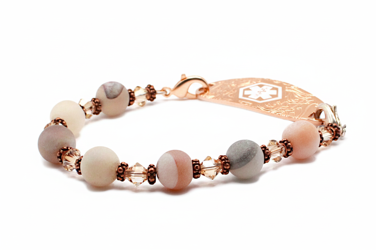 Dreamy Druzy Medical ID Bracelet