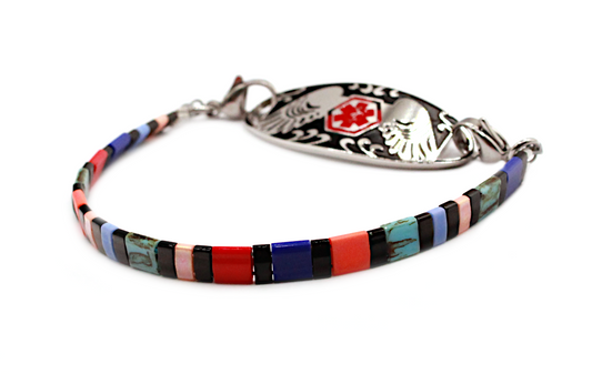 Viva Fiesta Stretch Medical ID Bracelet