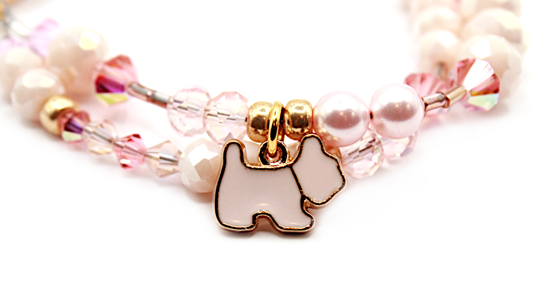"Pawsitively" Chic Medical ID Charm Bracelet