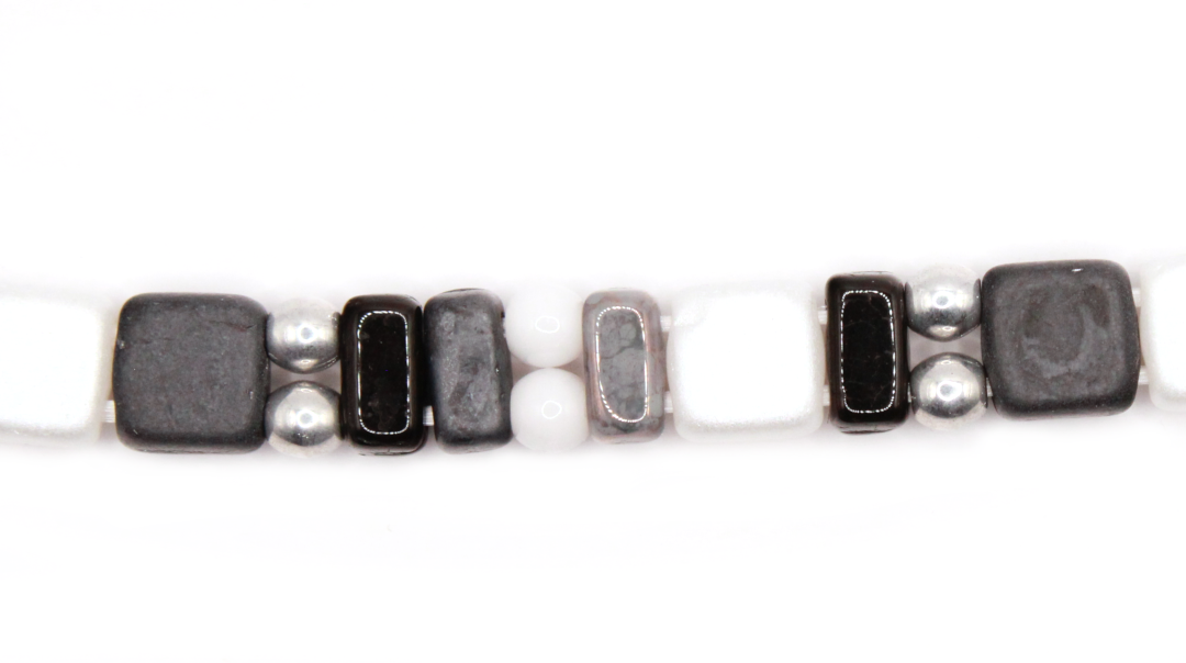 Eclipse Harmony Stretch Beaded Medical ID Bracelet