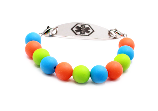 ColorPop Stretch Medical ID Bracelet