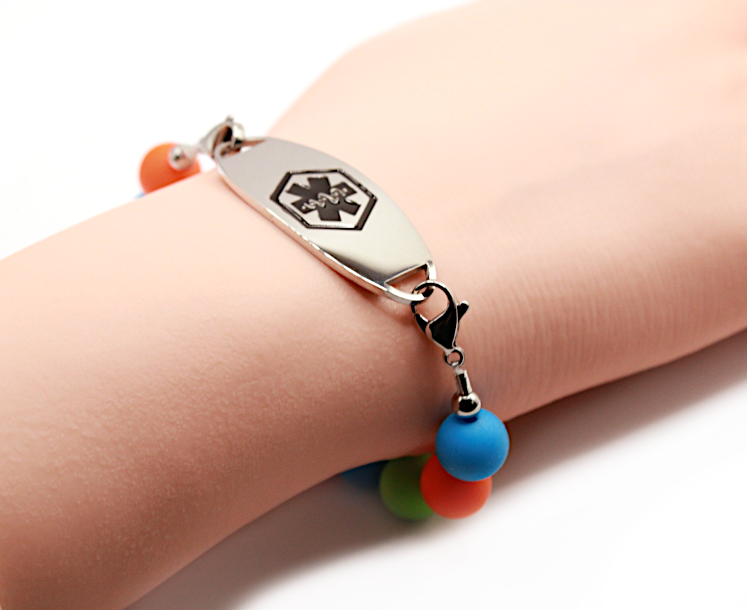 ColorPop Stretch Medical ID Bracelet