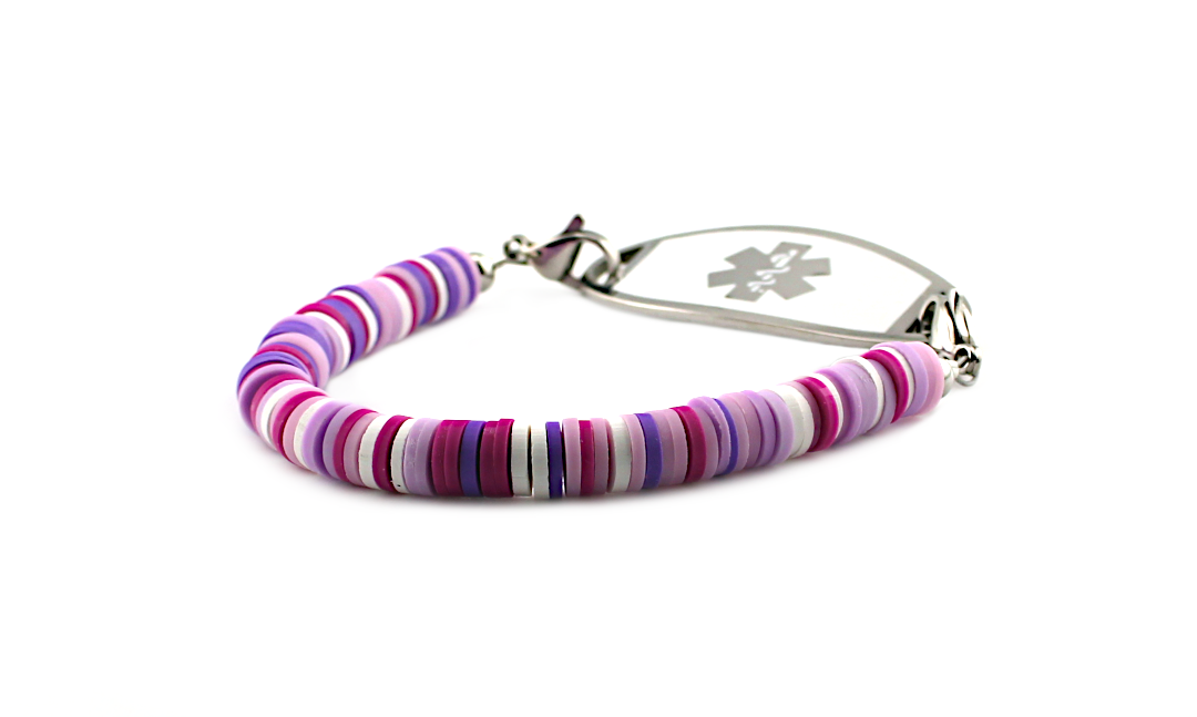 Purple Galaxy 2.0 Medical ID Bracelet