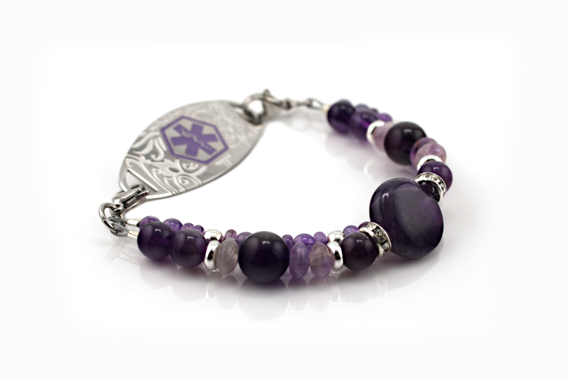 Petal & Stone Medical ID Bracelet