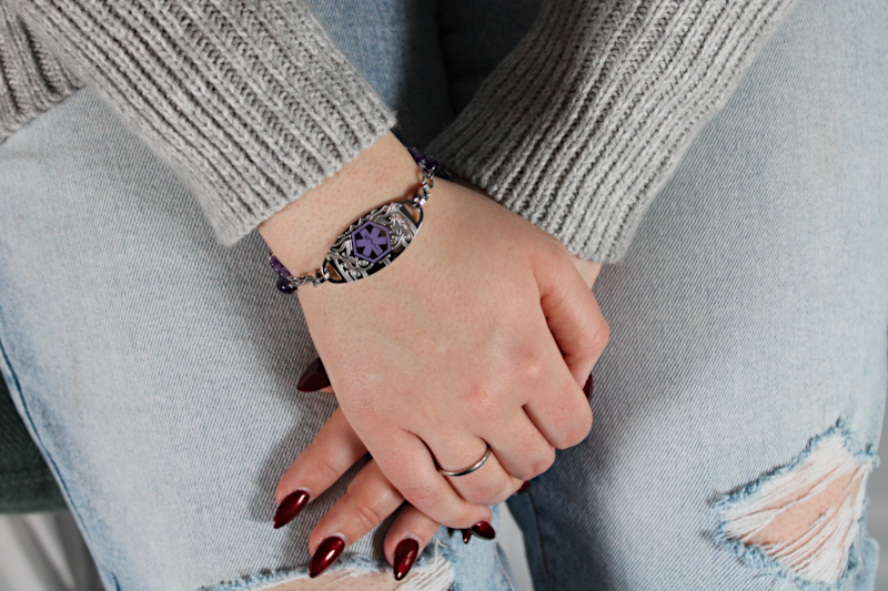 Petal & Stone Medical ID Bracelet