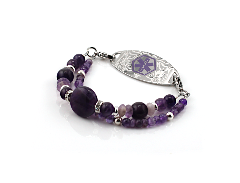 Petal & Stone Medical ID Bracelet