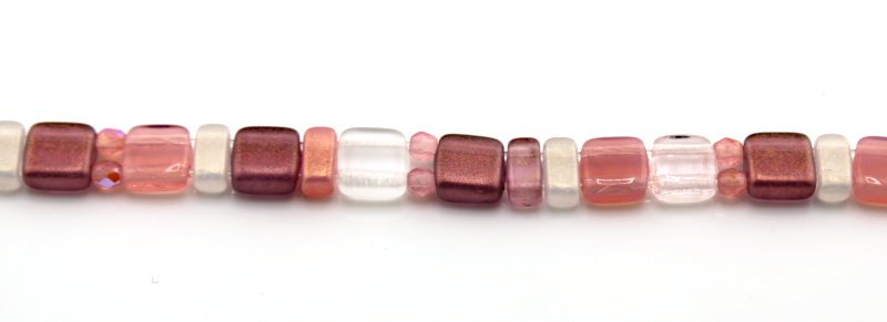 Blush Mosaic Stretch Medical ID Bracelet