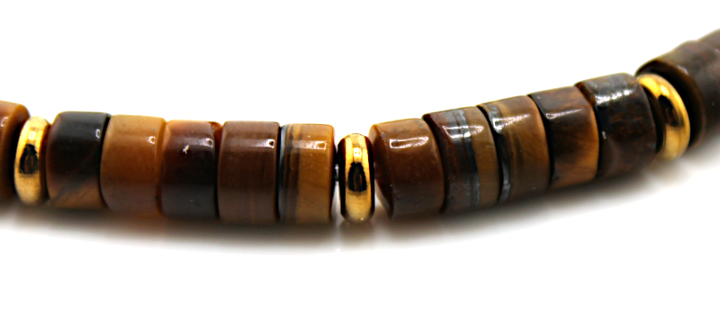 Tiger Eye Stretch Medical ID Bracelet