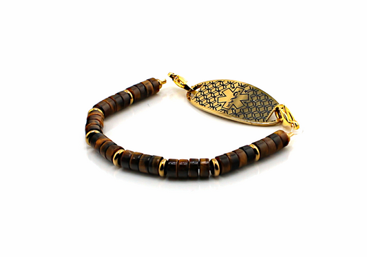 Tigerstone Stretch Medical ID Bracelet
