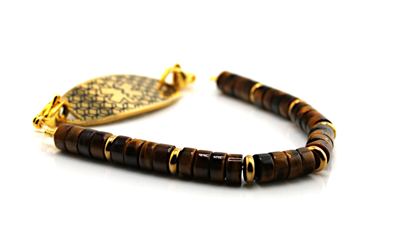 Tigerstone Stretch Medical ID Bracelet
