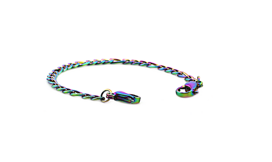 Mystic Small Figaro Stainless Steel Medical ID Bracelet