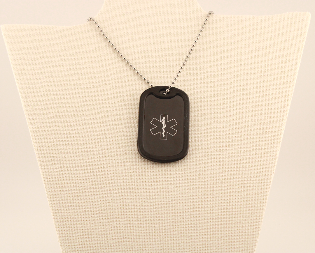 Black Dog Tag