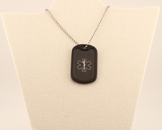 Black Dog Tag