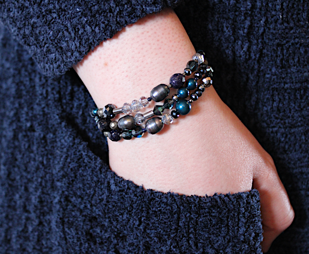 Midnight Tide Medical ID Bracelet