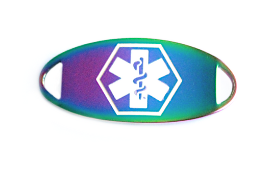 Stainless Steel Mystic Medical ID Tag