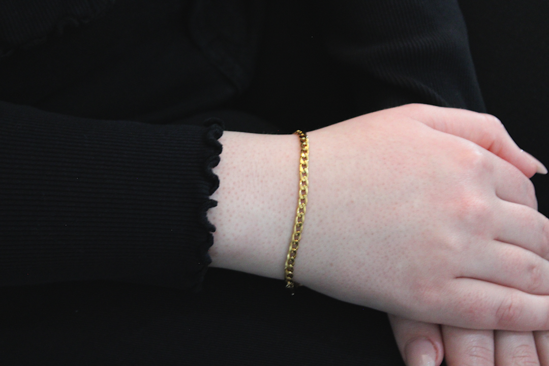 Yellow Gold Cuban Chain Medical ID Bracelet