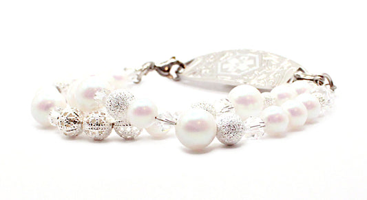 Old Hollywood Medical ID Bracelet