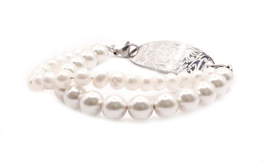 Pretty in Pearls Medical ID Bracelet