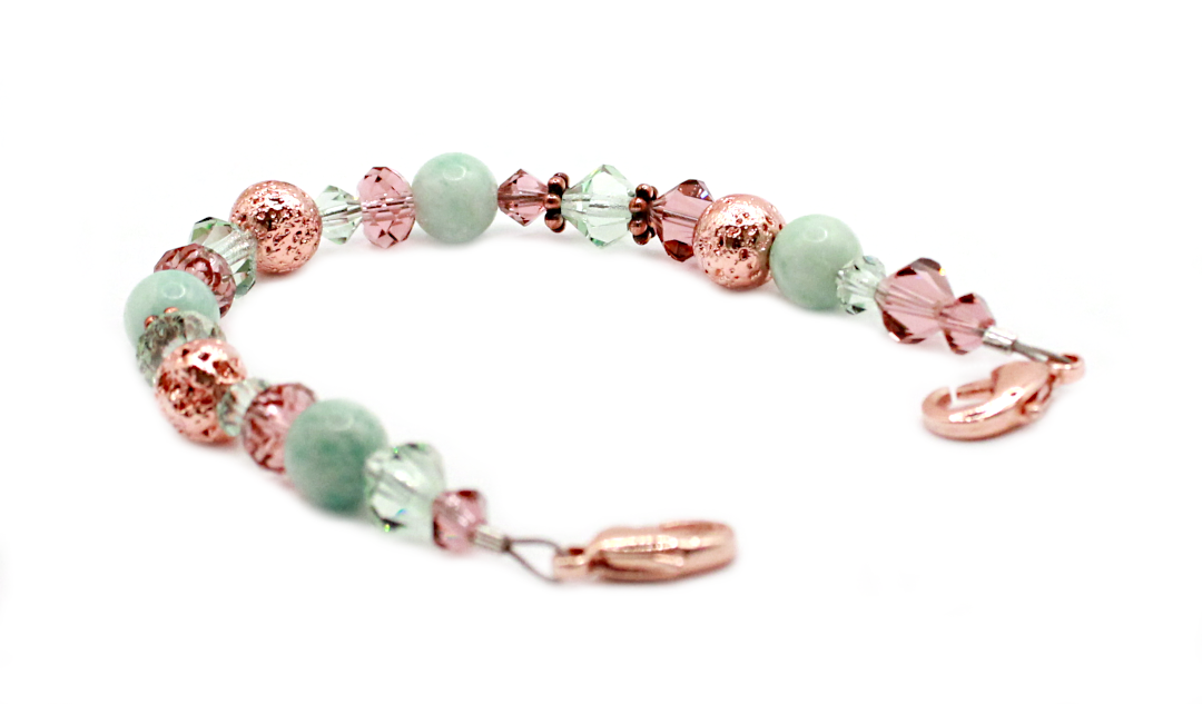 Rose Radiance Medical ID Bracelet