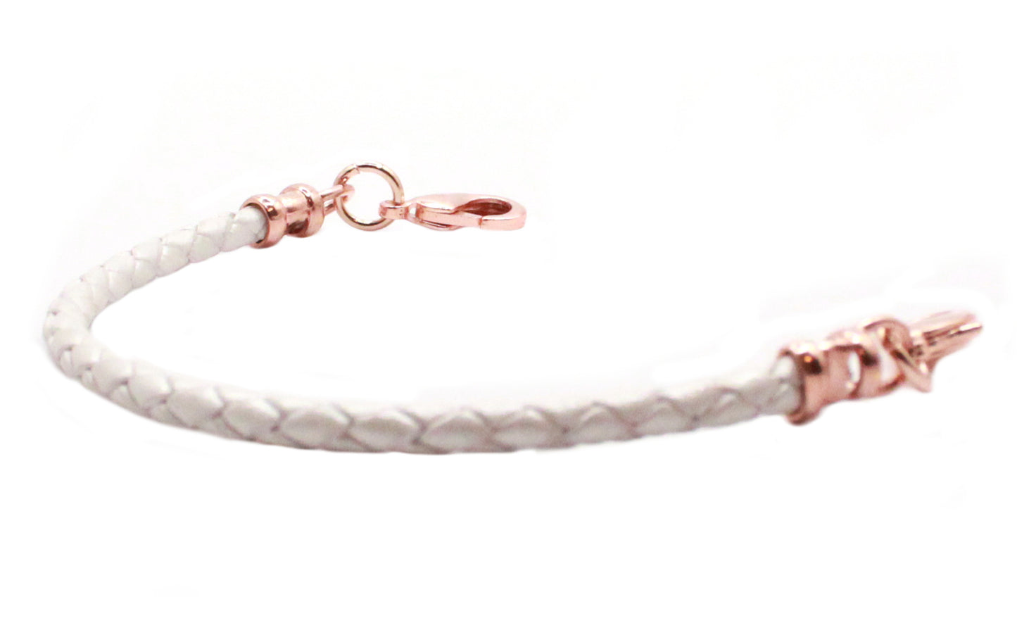 Monte Carlo Braided Leather Medical ID Bracelet