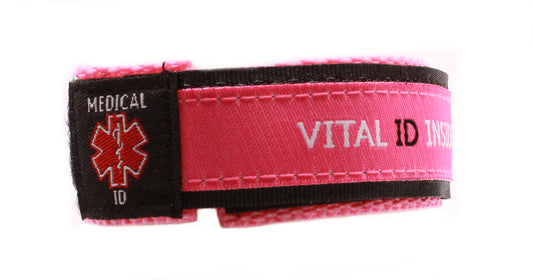 Pink Velcro Bracelet